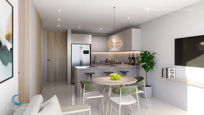Apartamento Tipo 1 - Render interior 